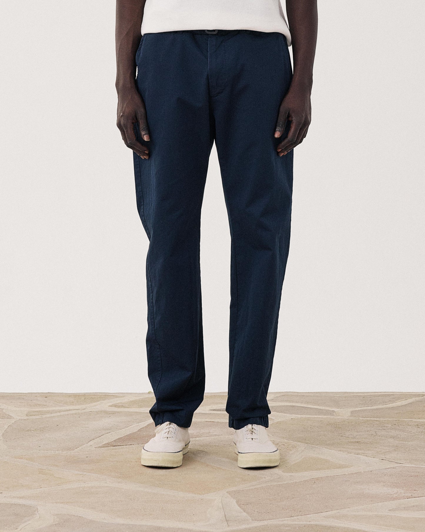 Pantalones de hombre de tela Chino azul marino Taylor BF51105-114