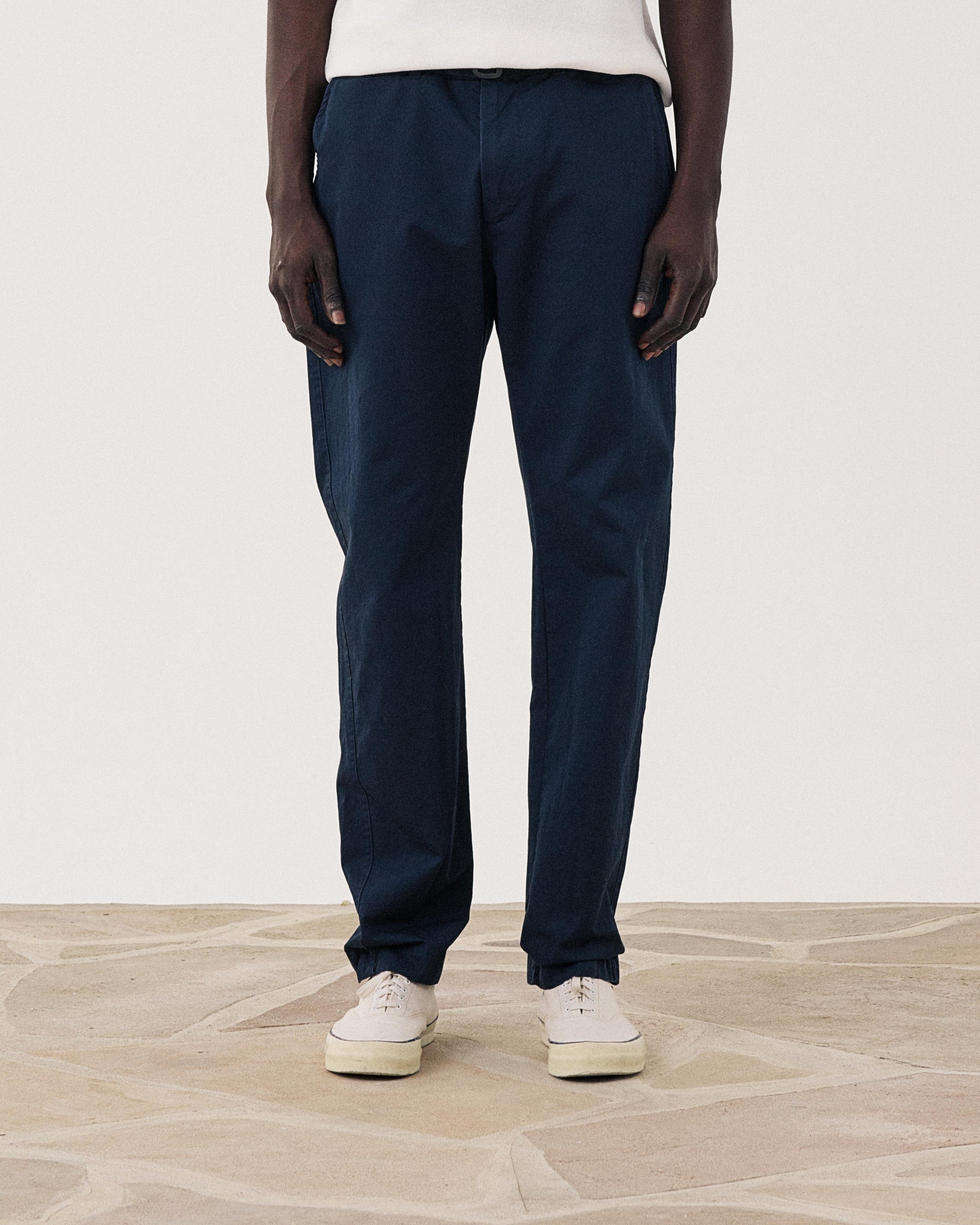 Pantalones de hombre de tela Chino azul marino Taylor BF51105-114