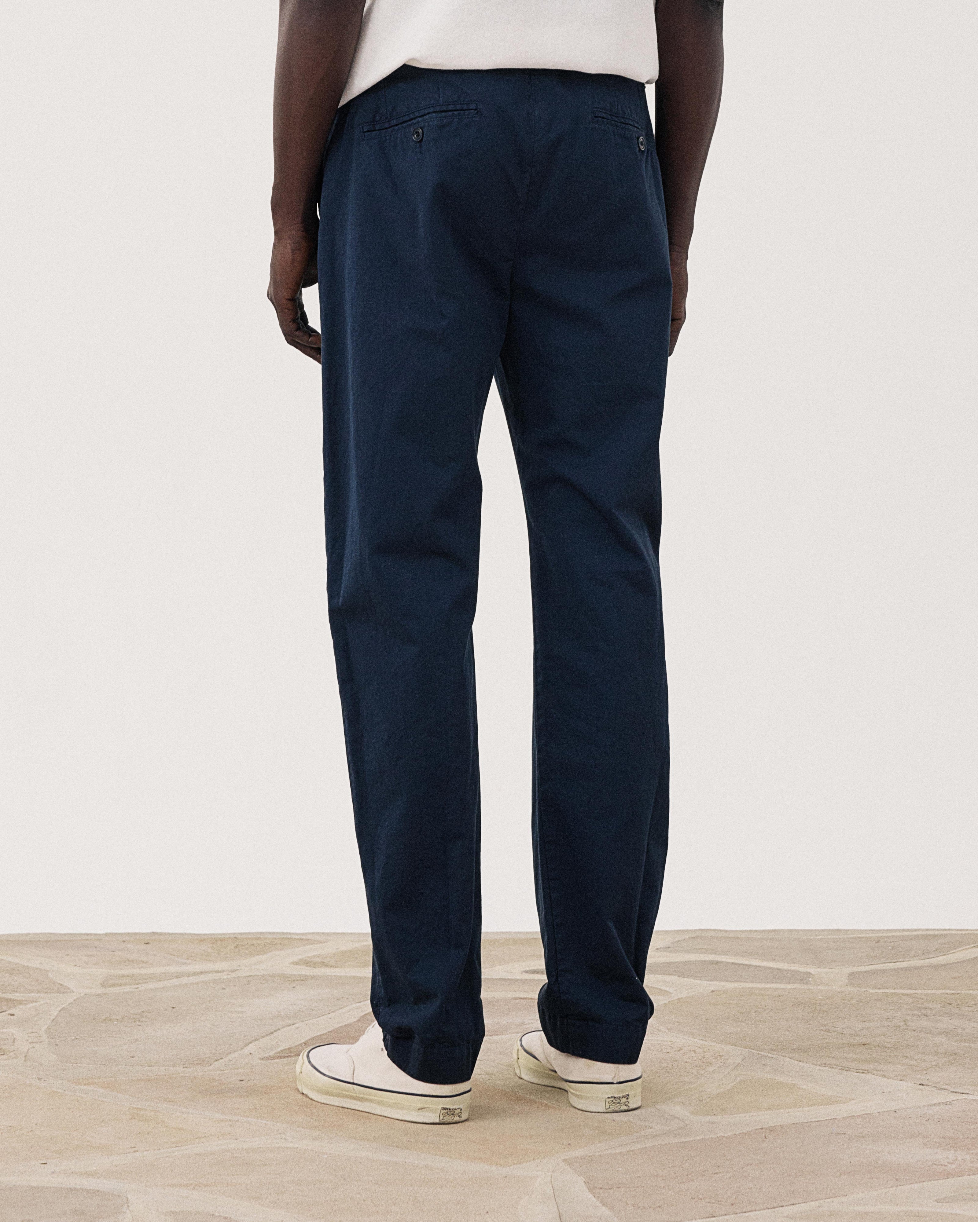 Men's Chinos in Marine Blue Taylor BF51105-114