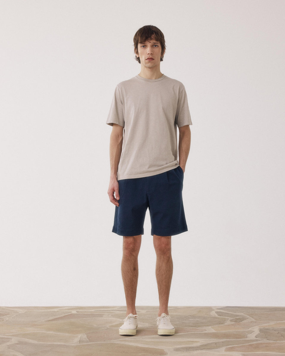 Short Homme en Seersucker 'Canete' Marine Task - Image alternative