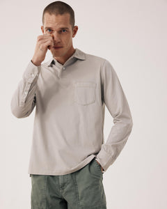 Men's Sand Cotton Jersey Polo Shirt BF61300-12
