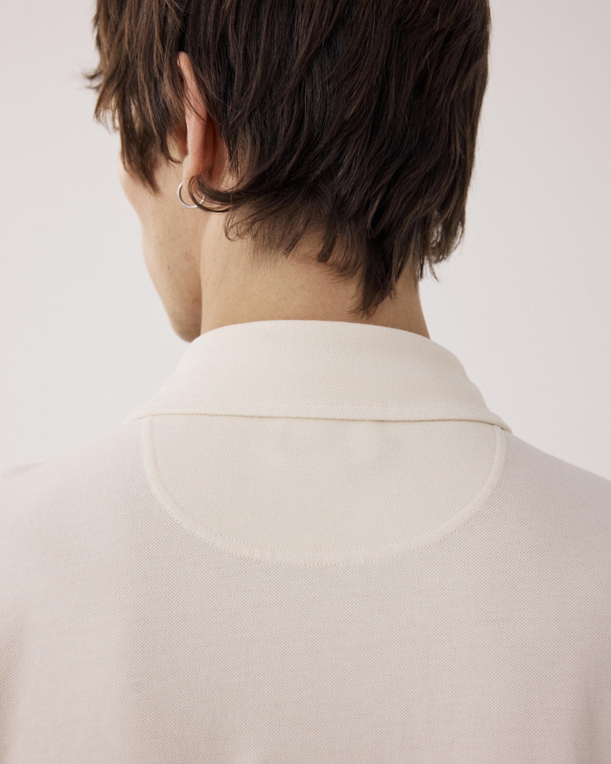 Polo Homme en Coton Piqué Vanille BF64300-14