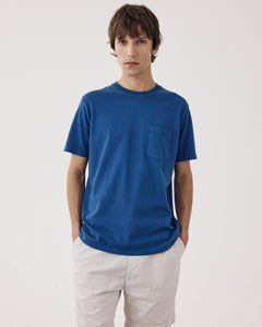 Camiseta de hombre en Jersey azul denim BF70304-05