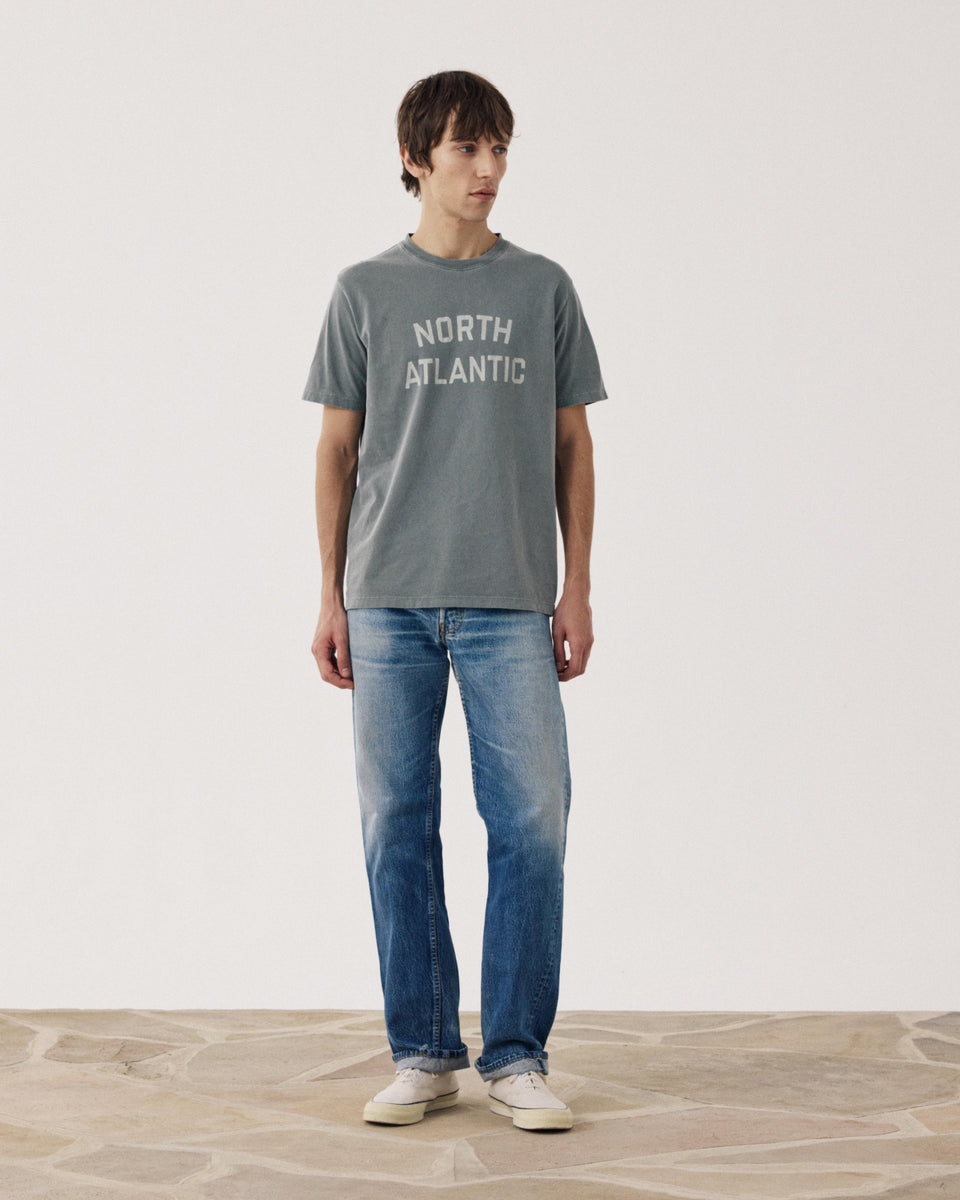 T-shirt Homme en Jersey Vert Cactus North Atlantic - Image alternative