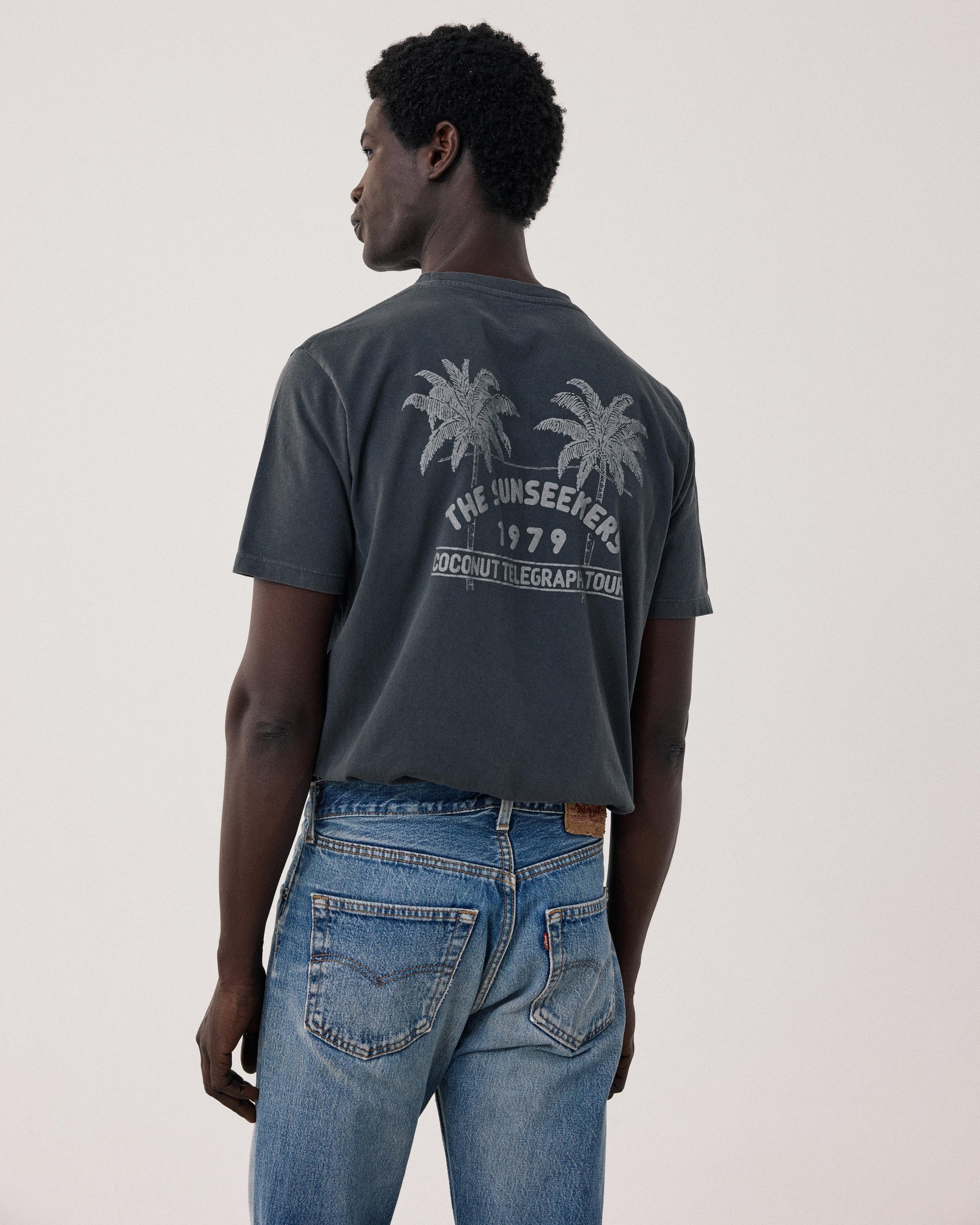 T-shirt Homme en Jersey Carbone Sunseekers BF73304-02