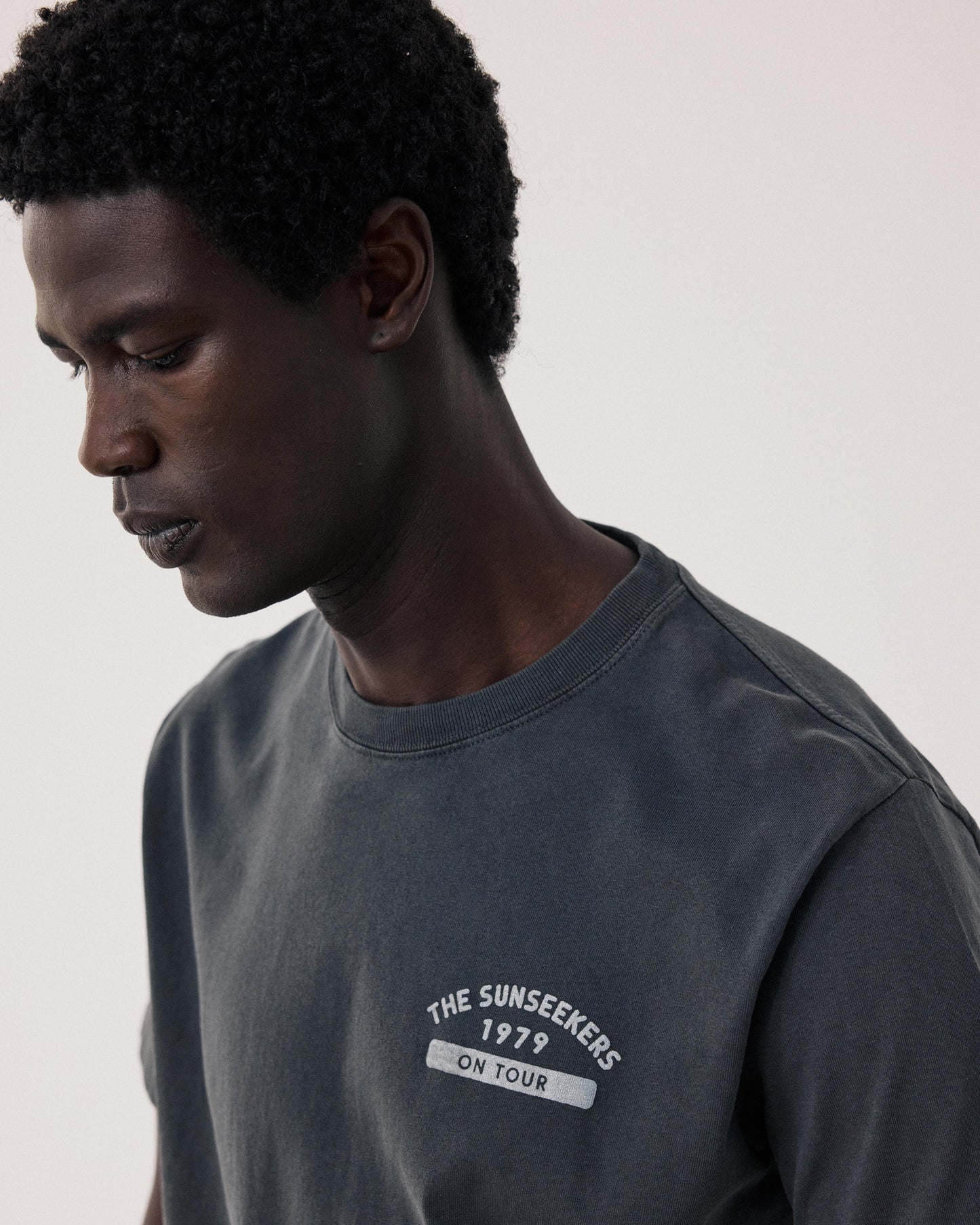 T-shirt Homme en Jersey Carbone Sunseekers BF73304-02