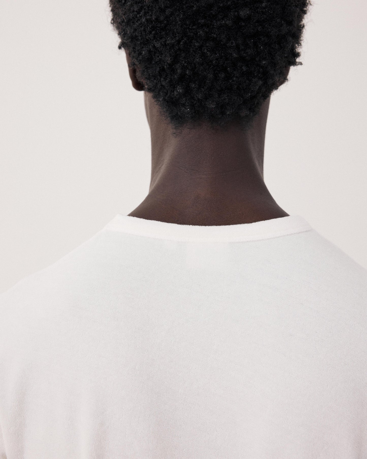 Men's Off-white Terry T-shirt BF80306-01