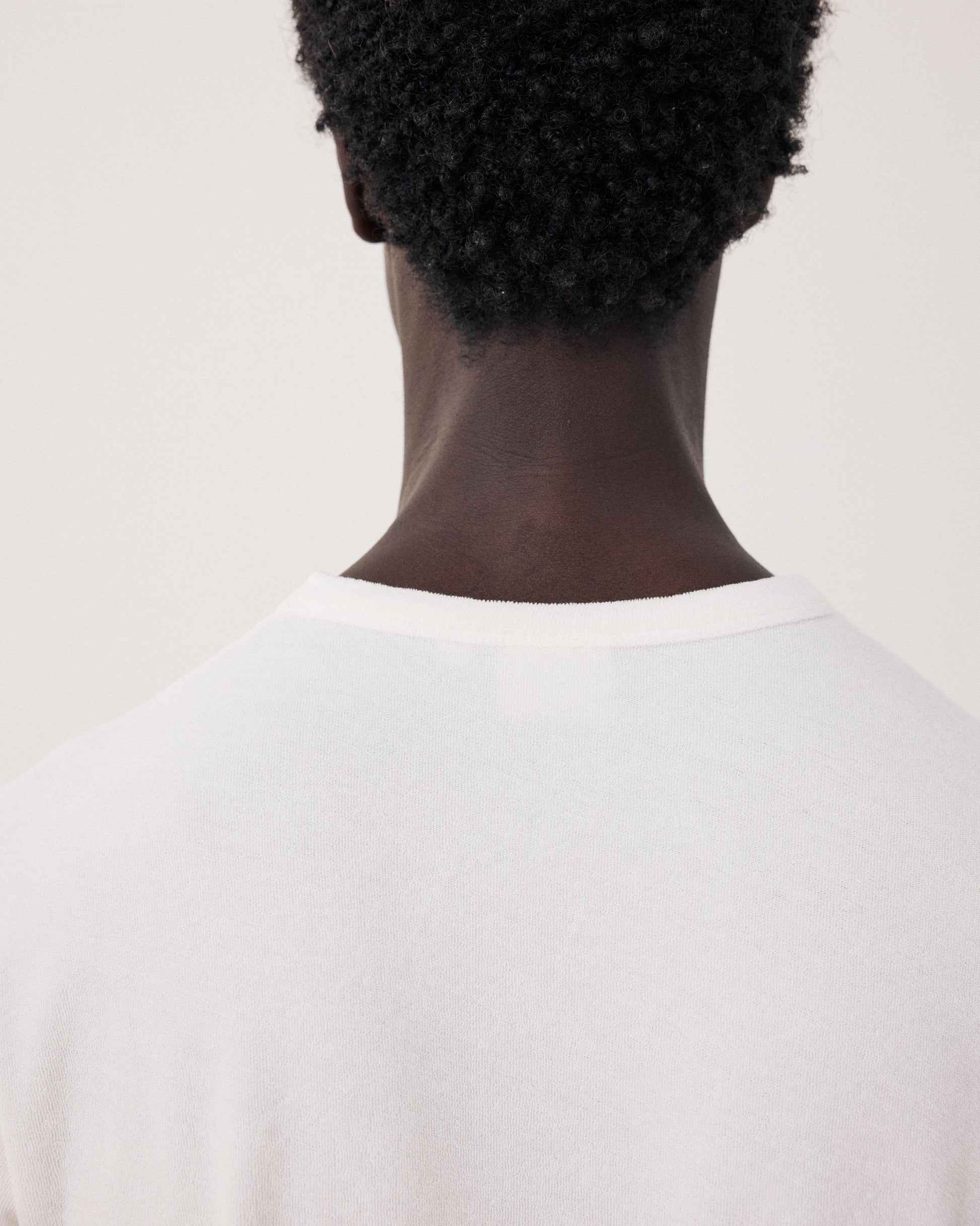 Men's Off-white Terry T-shirt BF80306-01