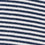 Herren-T-Shirt aus gestreiftem Jersey in Marineblau und Weiß