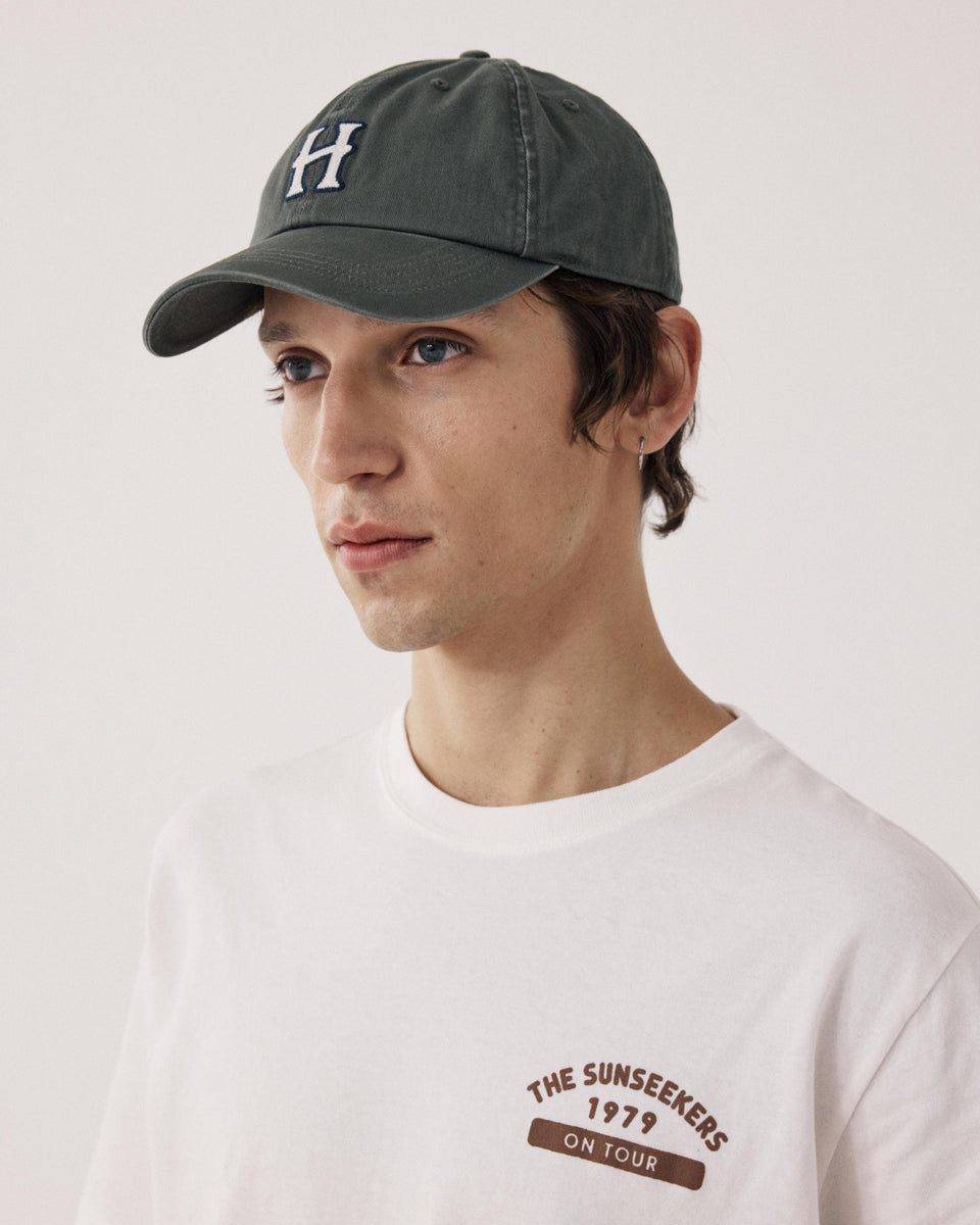 Casquette Homme en Coton Vert Militaire Cap H - Image alternative