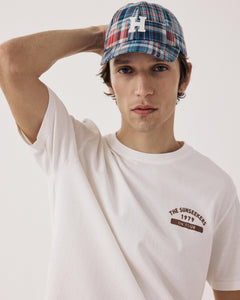 Casquette Homme en Coton Patchwork madras Cap H BFA3402-01