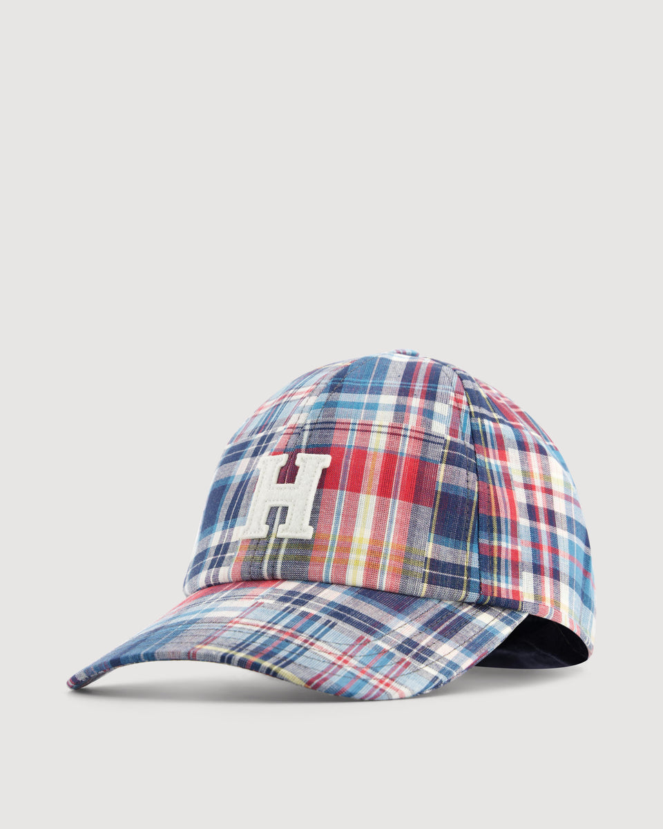 Casquette Homme en Coton Patchwork madras Cap H - Image 3