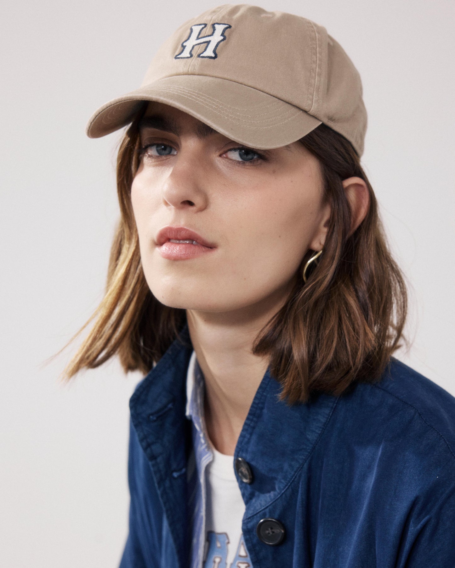 Women's Beige Chino Cap H BFAA700-05