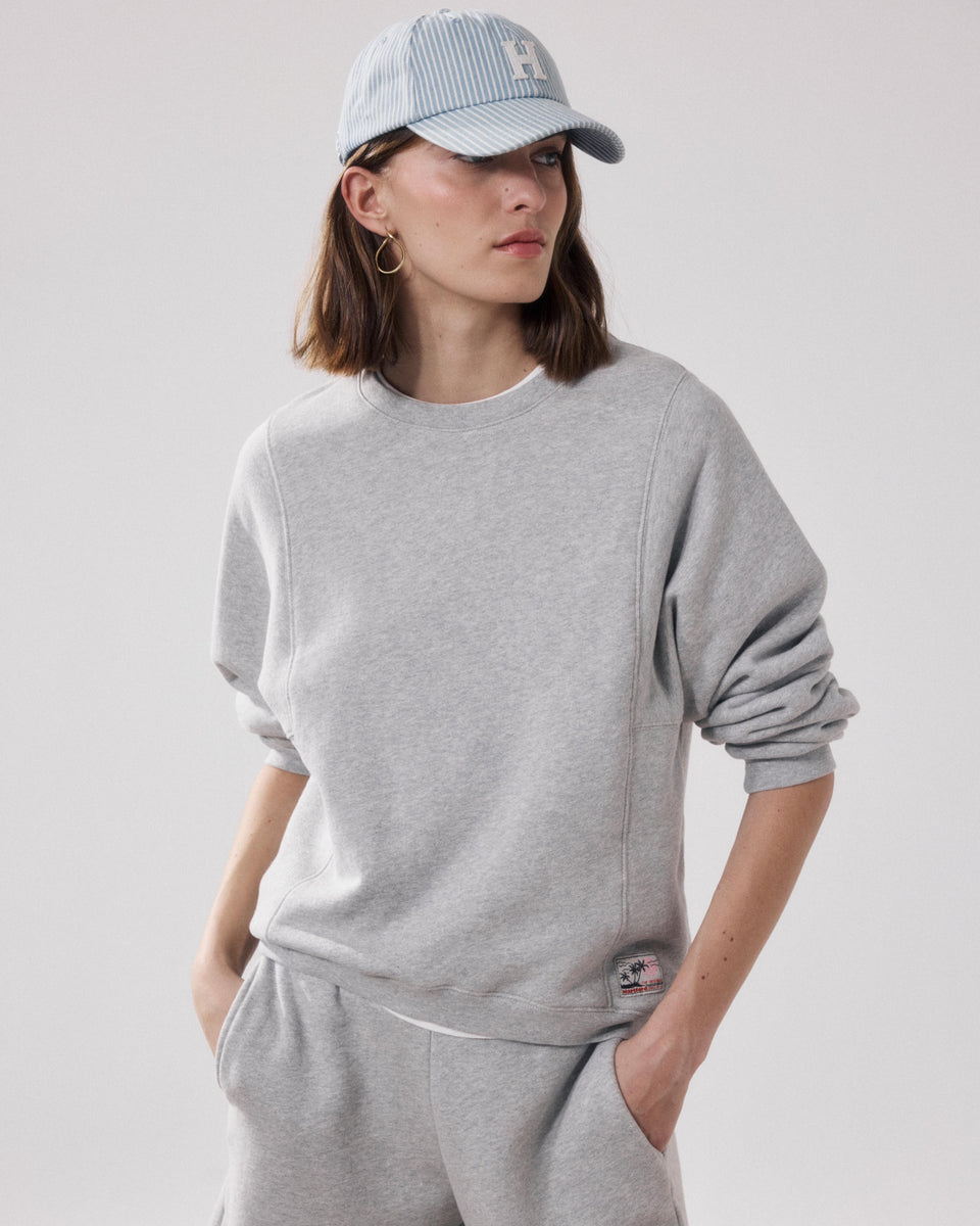 Casquette Femme en Denim Bleu Clair Cap H - Image principale