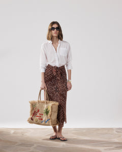Sac Femme en Jute Beige Ariel