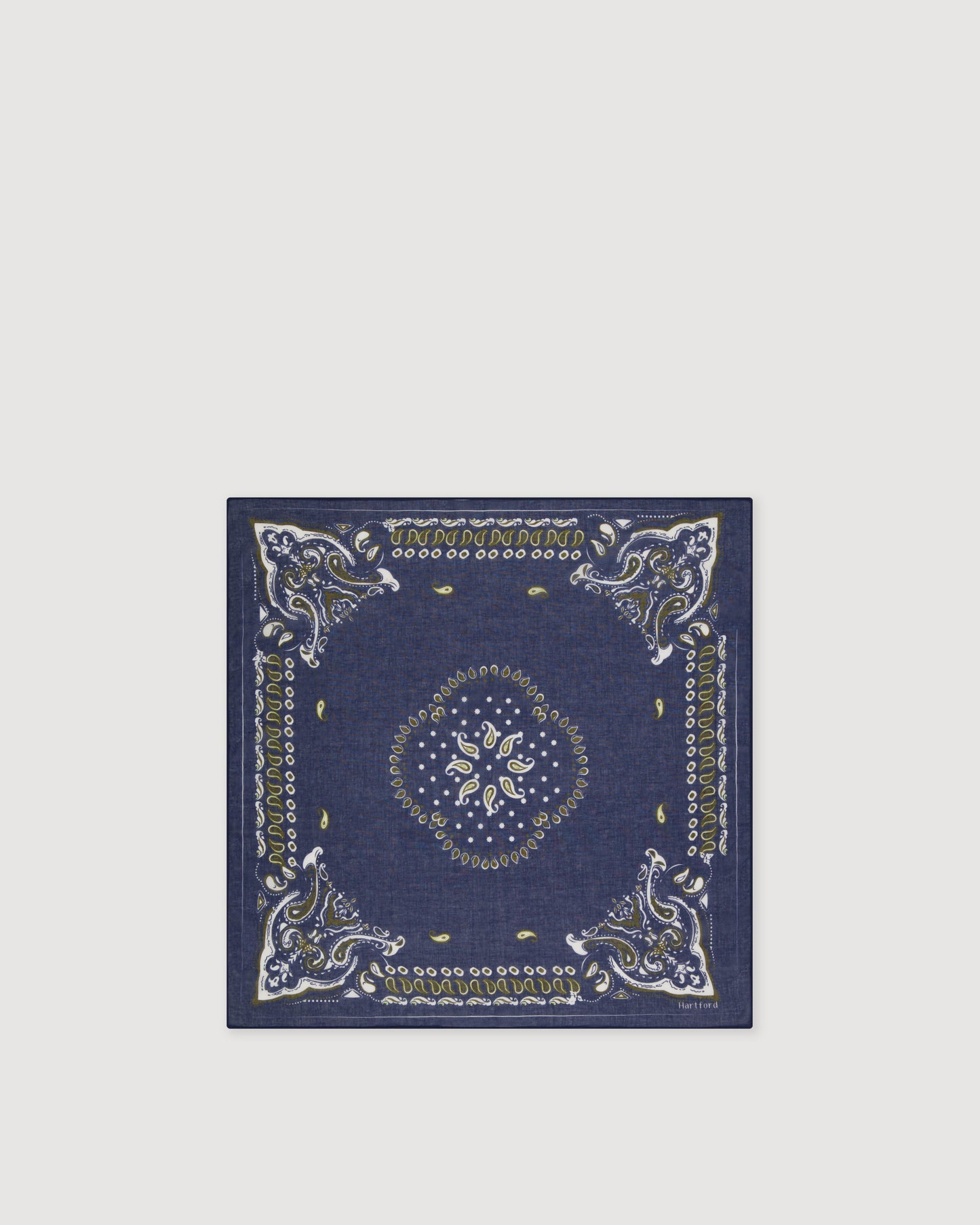 Bandana Homme Bleu Indigo Bandana Paisley BFC2412-01