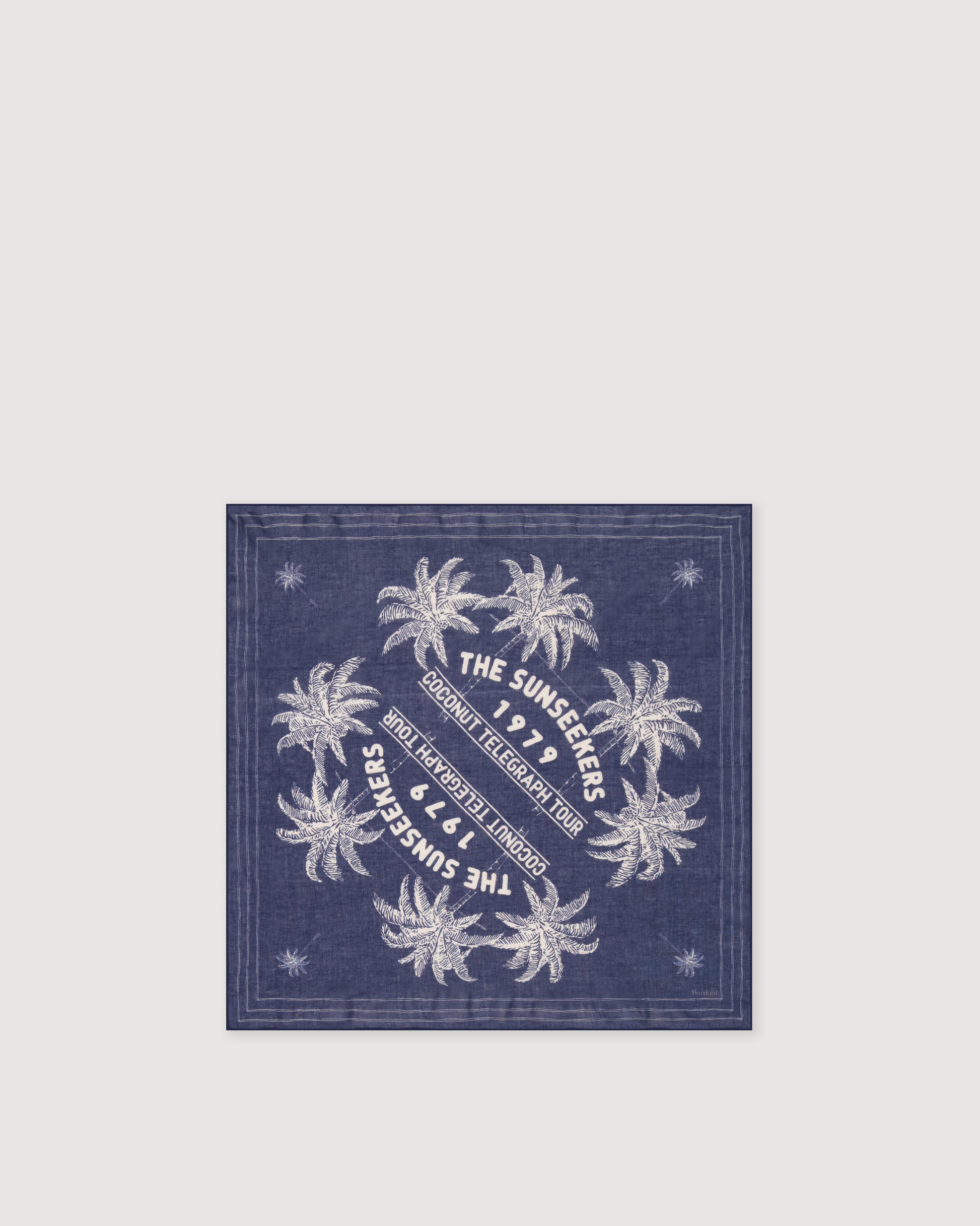 Bandana en Coton Bleu Indigo Sunseekers BFC3413-02