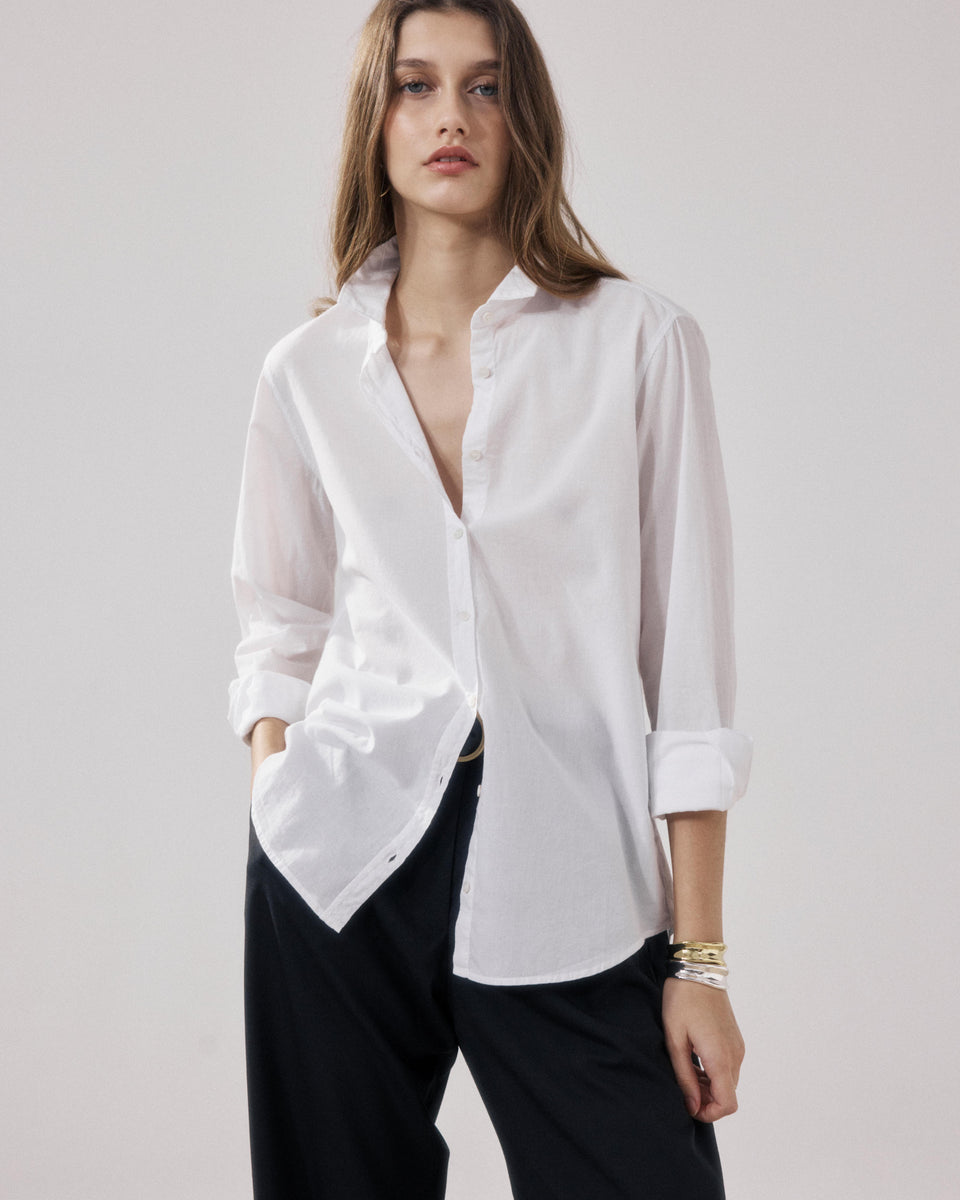 Chemise Femme en Coton Blanc Corazon - Image principale