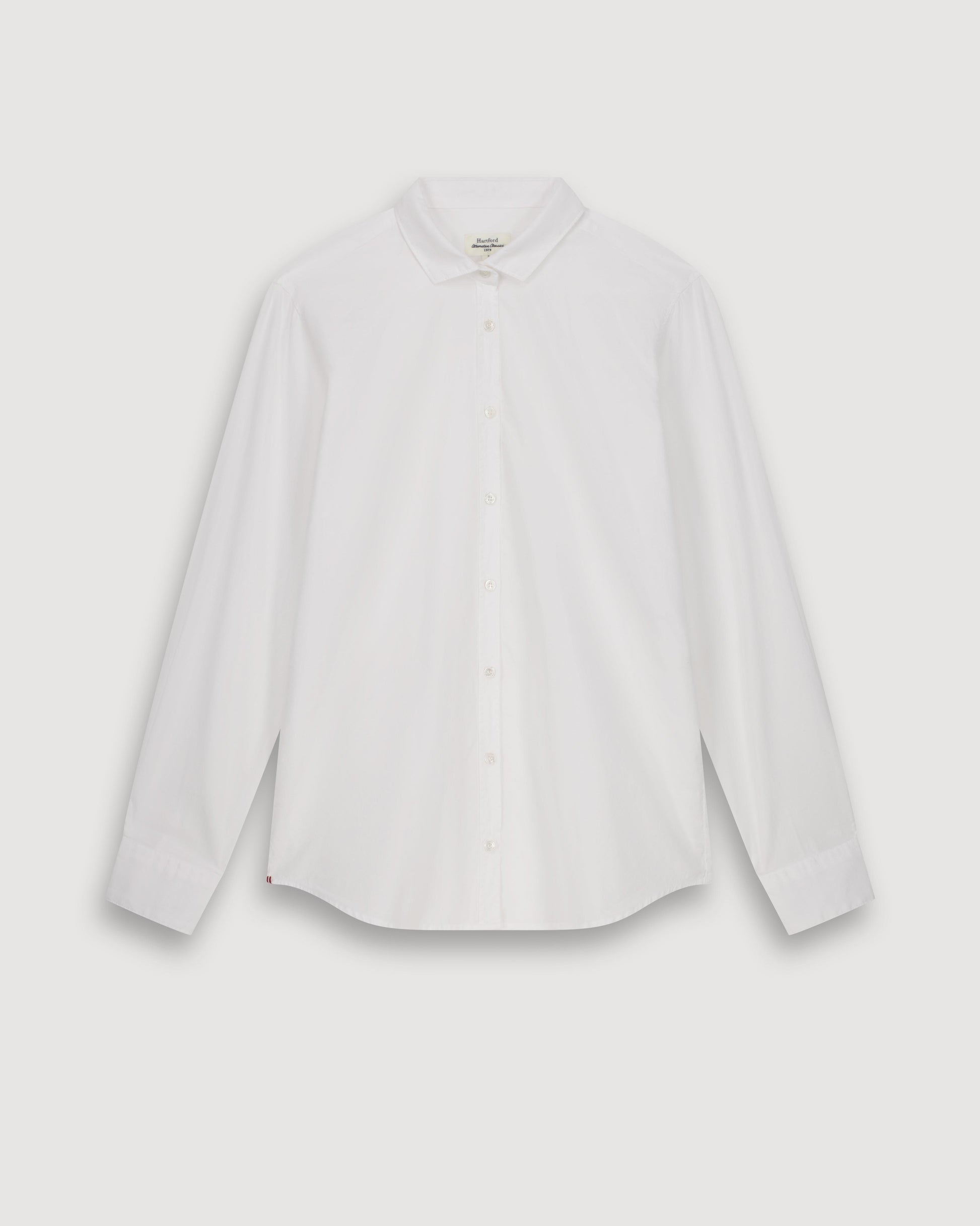 Chemise Femme en Voile de Coton Blanc Corazon