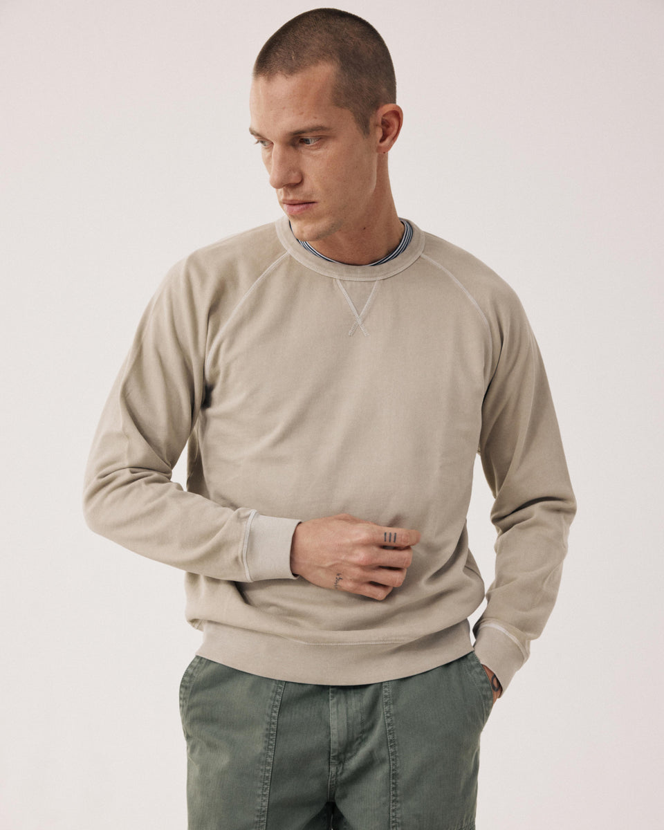 Sweatshirt Homme en Coton Sable - Image principale