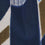 Palerme Women's Beige & Blue Printed Cotton Pants