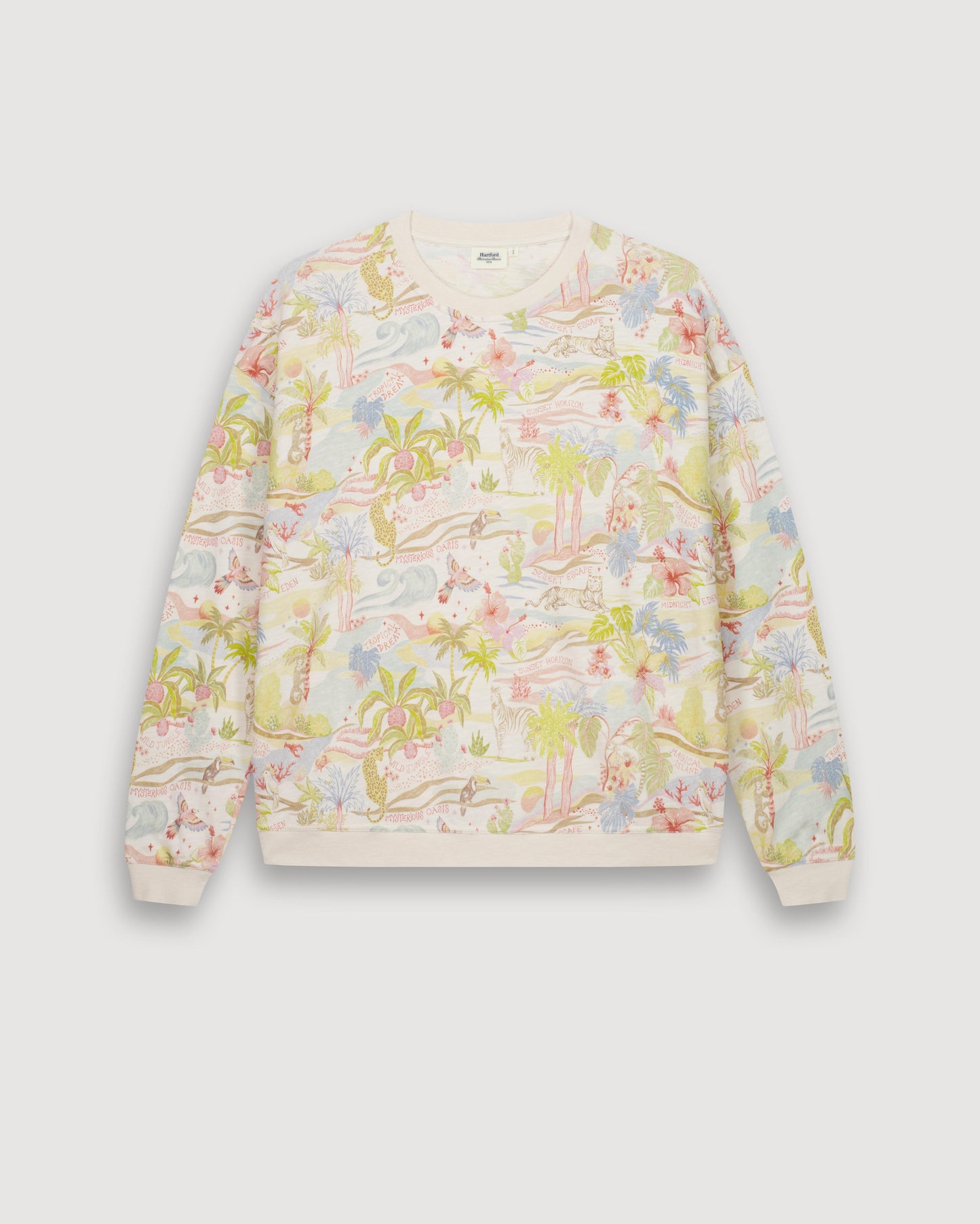 Sweatshirt Femme en Molleton Multicouleur Tatamo