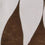 Robe Femme en Coton Imprimé Feuilles Blanc & Marron Ralli