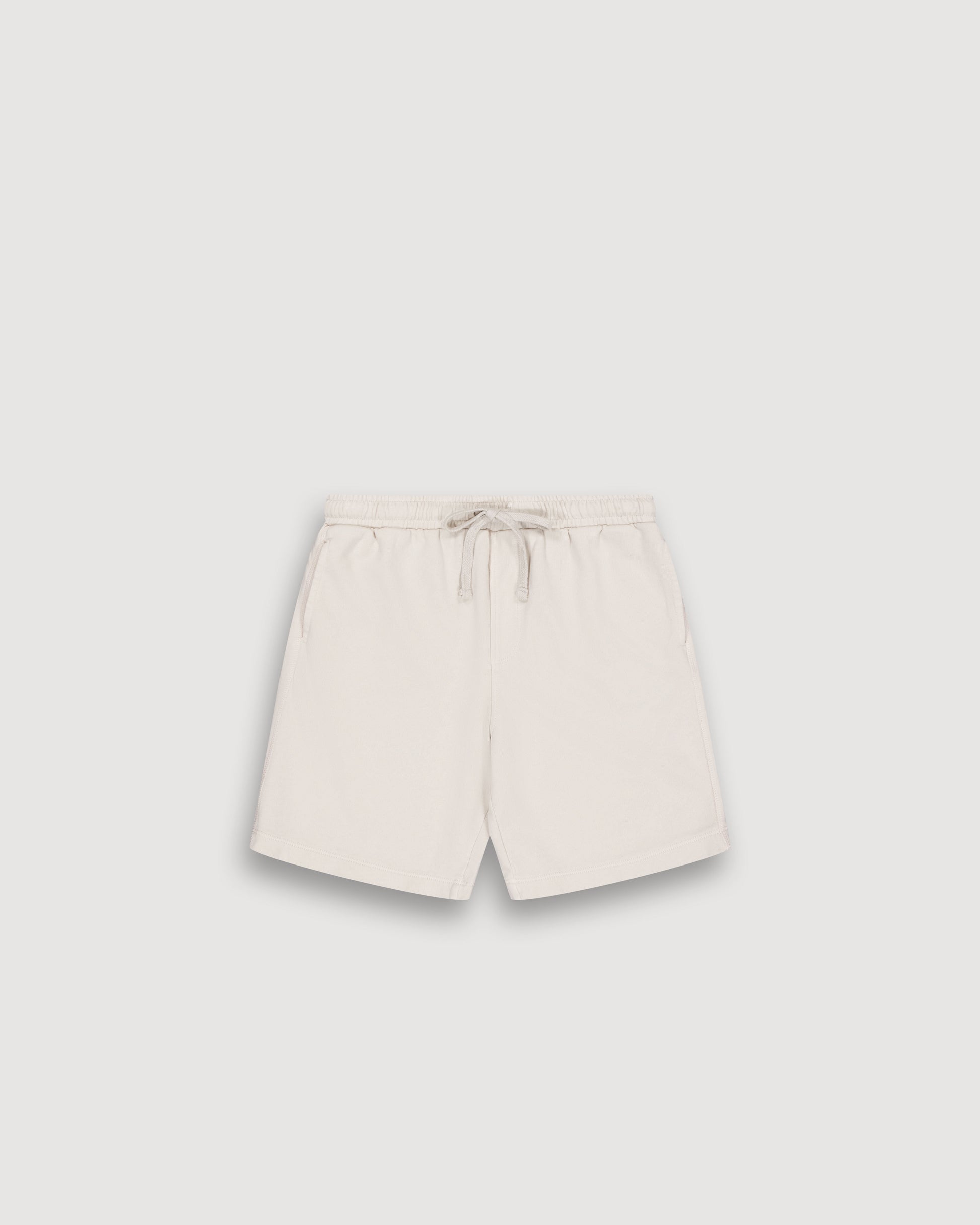Short Garçon en Coton Flammé Beige Light Fleece Kid BFTAN312-01