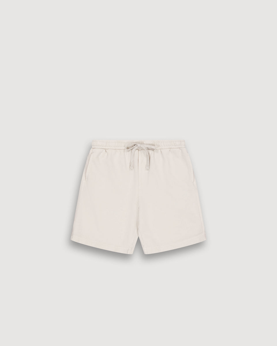 Short Garçon en Coton Flammé Beige Light Fleece Kid - Image principale