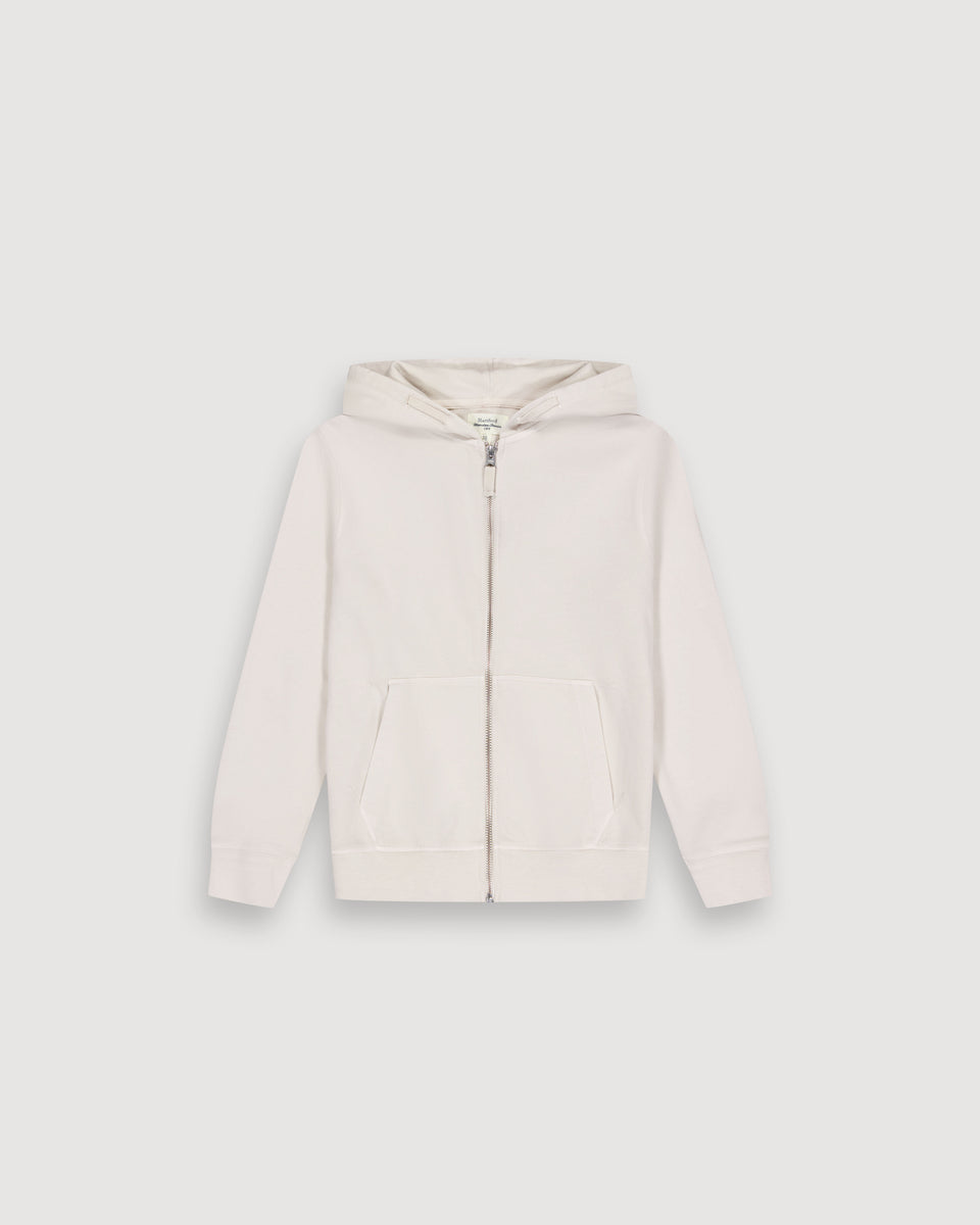 Sweatshirt Garçon en Coton Flammé Beige Light Fleece Kid - Image principale