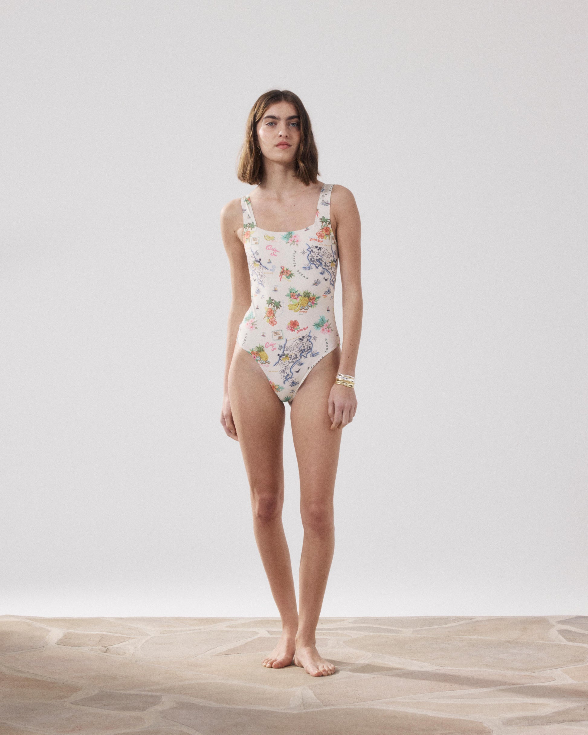 Maillot Femme Beige Bali