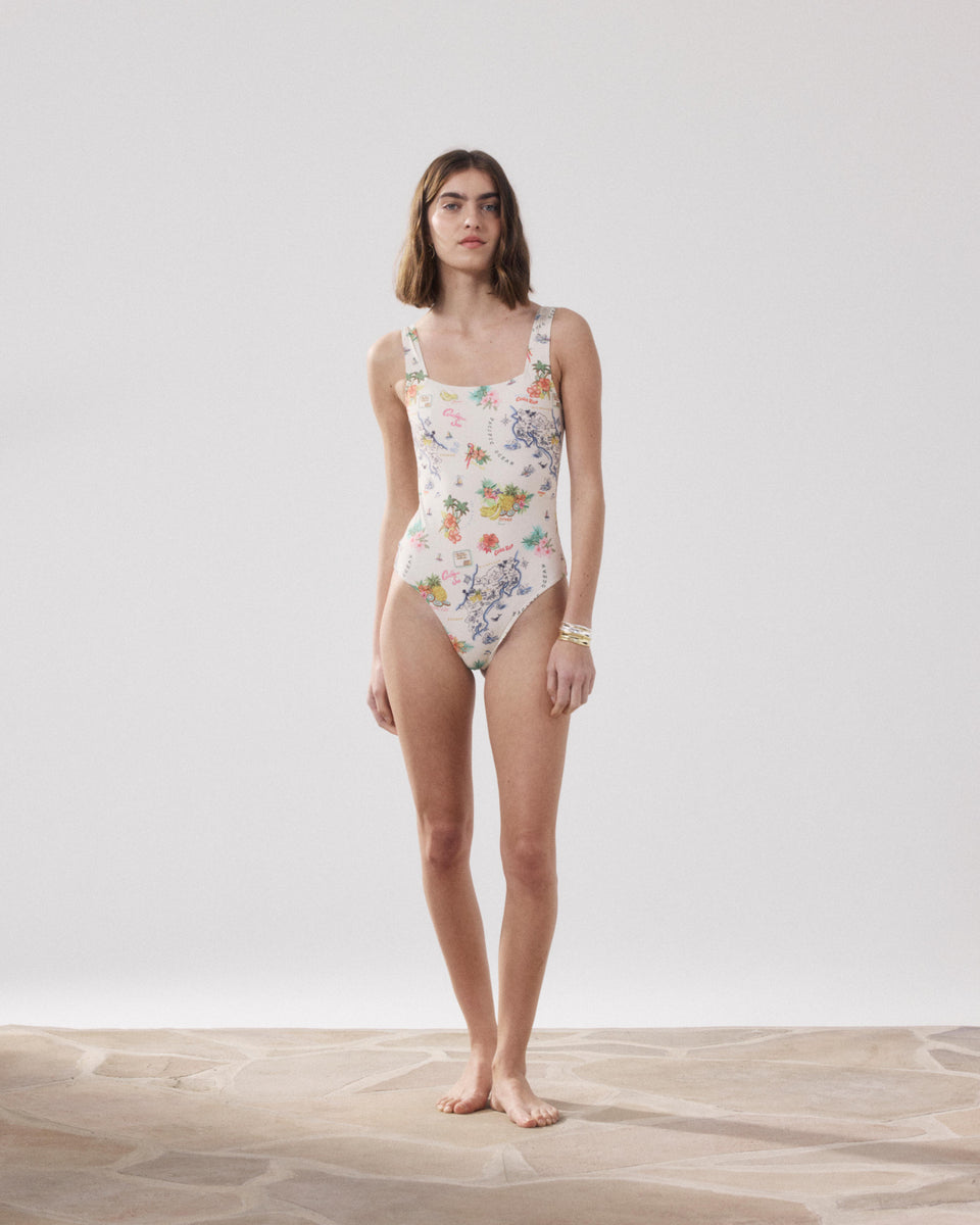Maillot Femme Beige Bali - Image principale