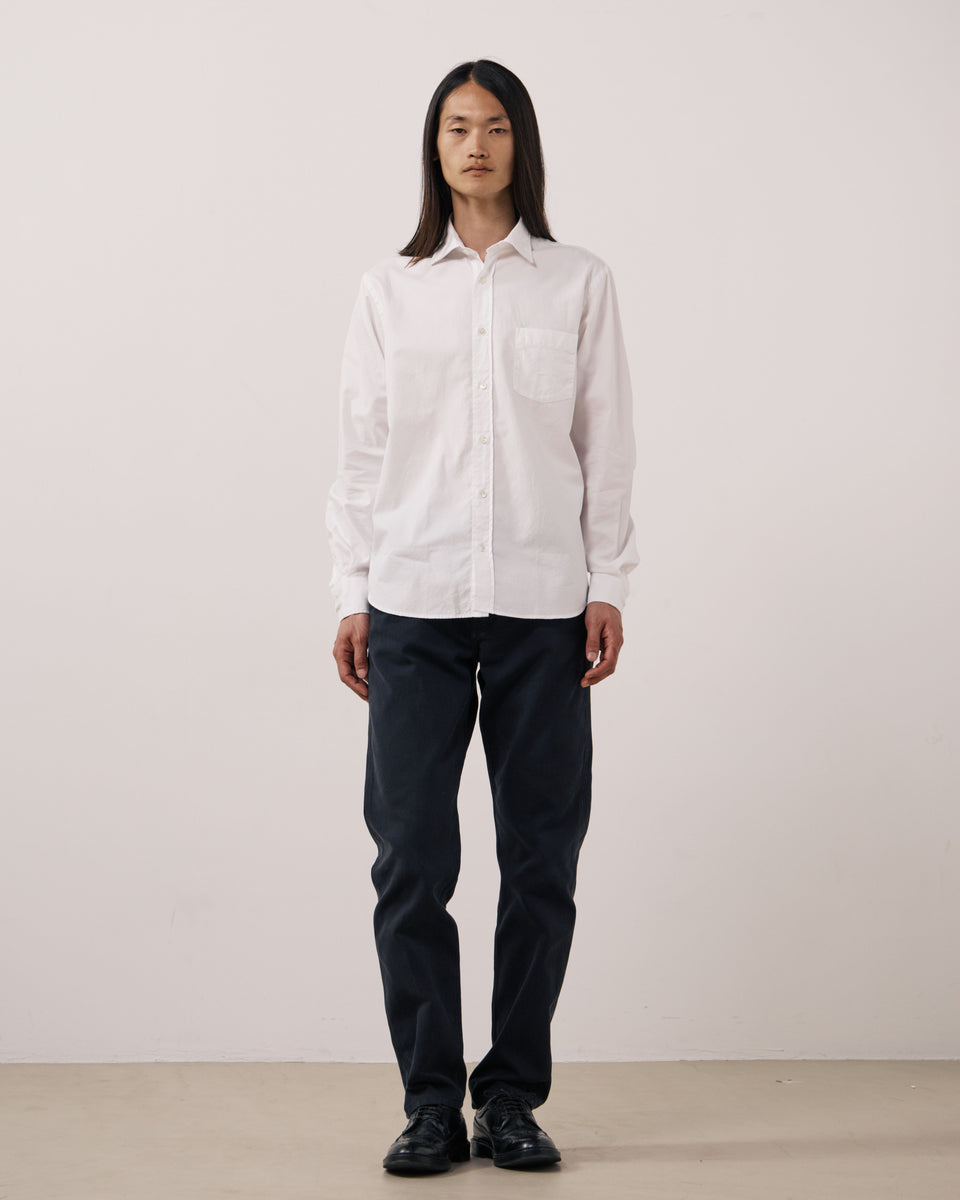 Chemise Homme en Oxford Blanc Paul - Image 2