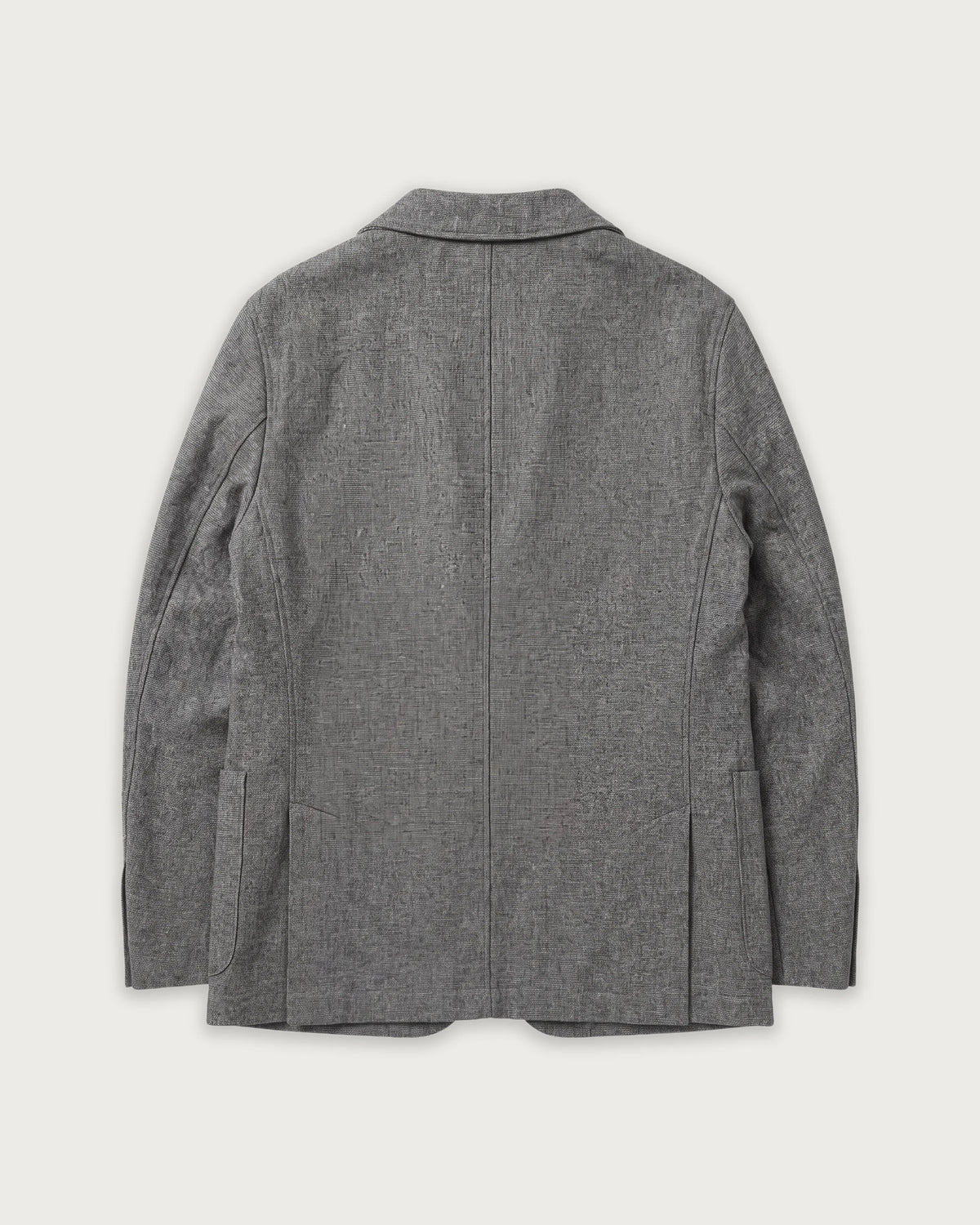 Veste Homme en Flanelle de Laine à Carreaux Gris Jonbee