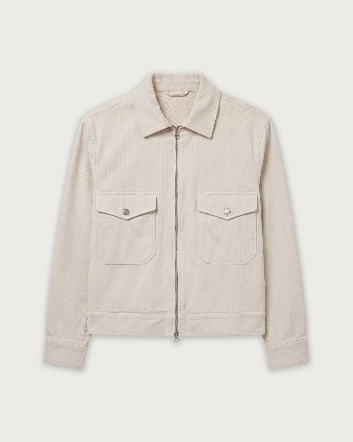 Blouson Homme en Velours Côtelé Ecru Dickey