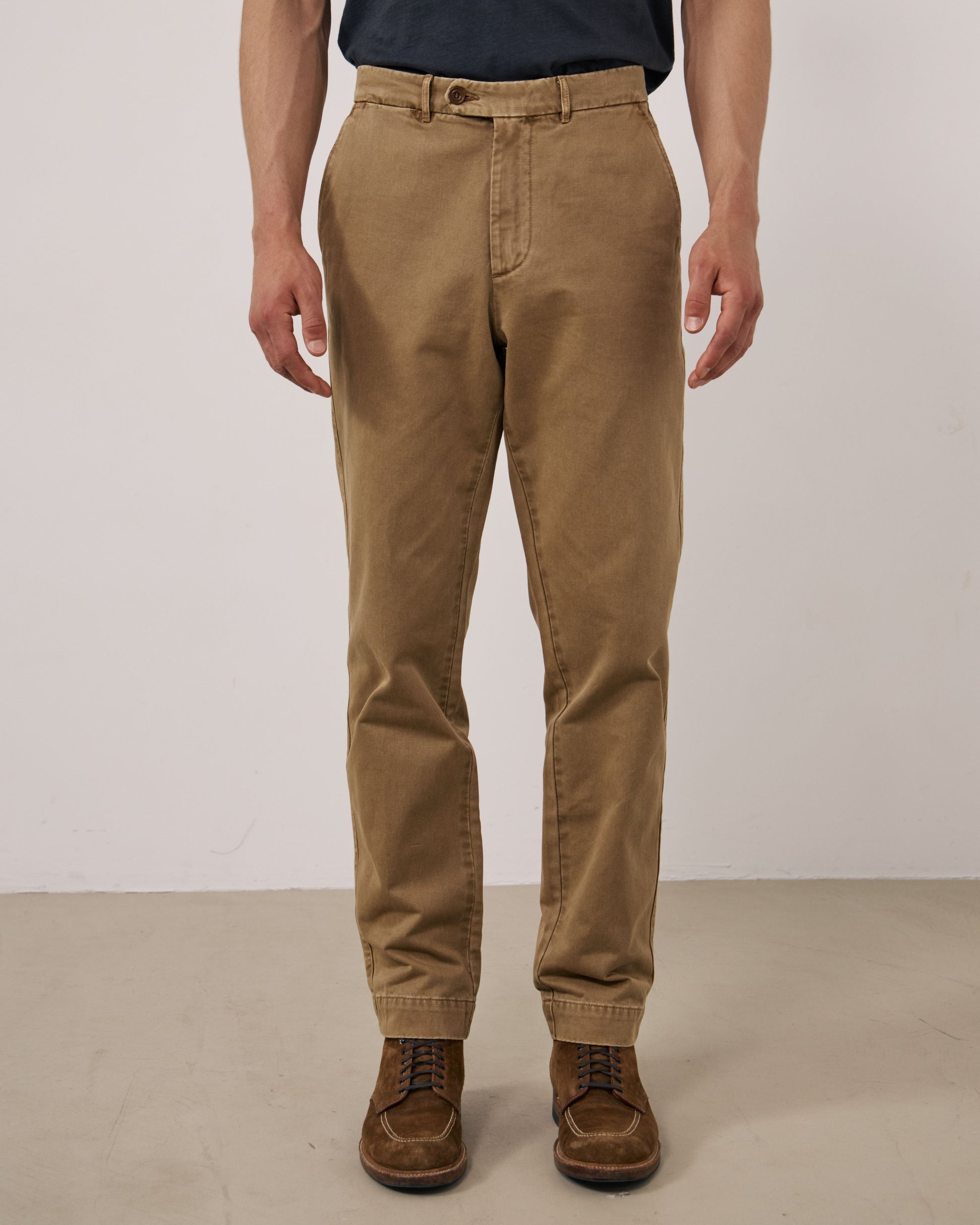 Pantalon Homme en Chino Caramel Taylor