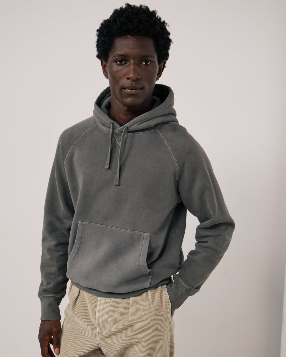 Sweatshirt Homme en Molleton Zinc Hoodie - Image principale