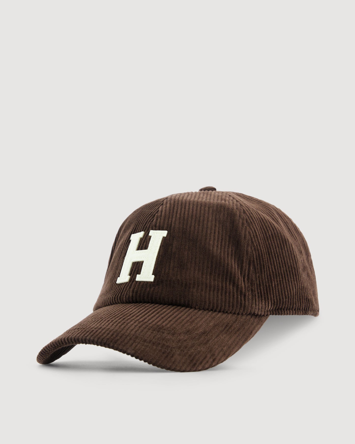 Casquette Homme en Velours Côtelé Chocolat