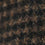 Gorra de lana pata de gallo marrón y negro para mujer H