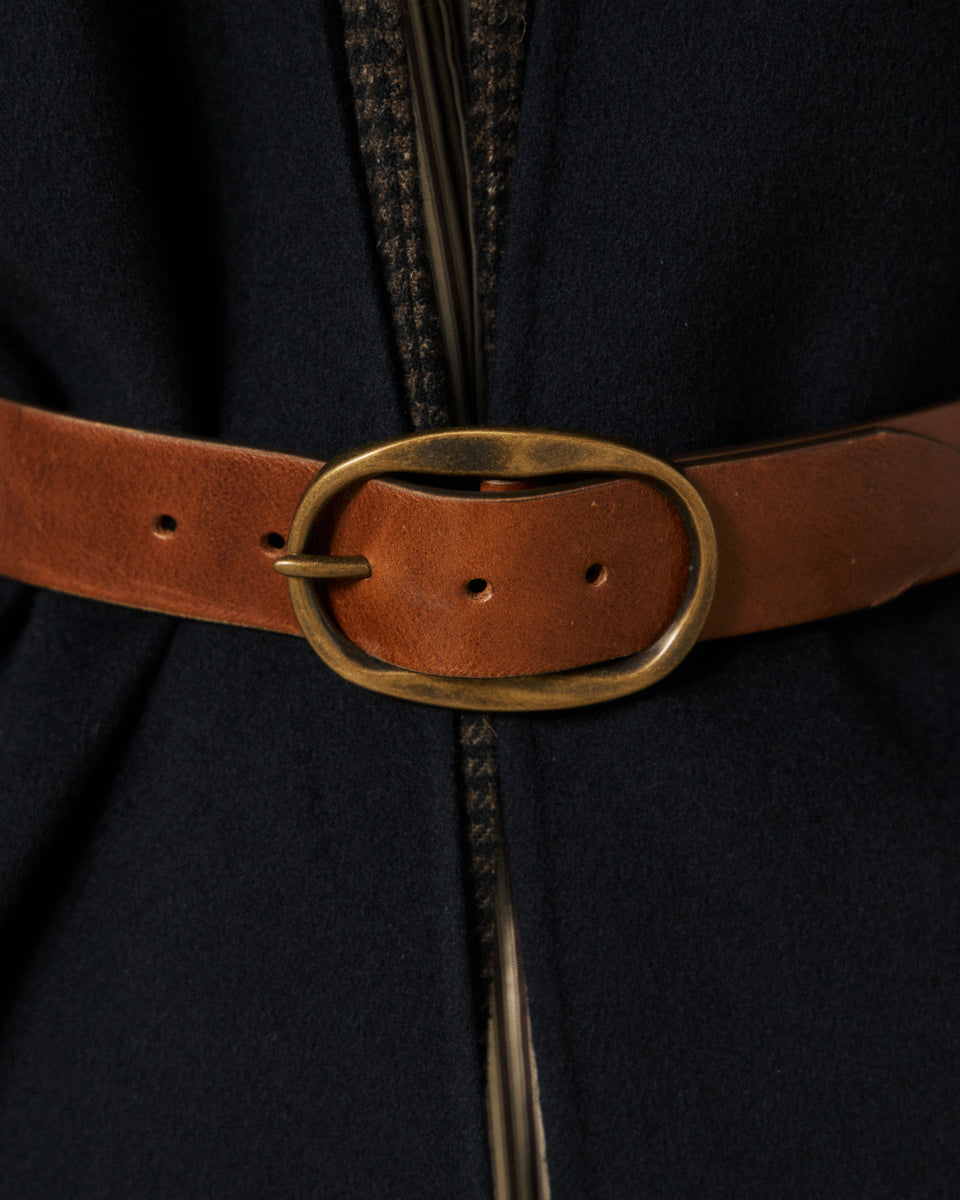 Ceinture Femme en Cuir Marron Angus - Image 3
