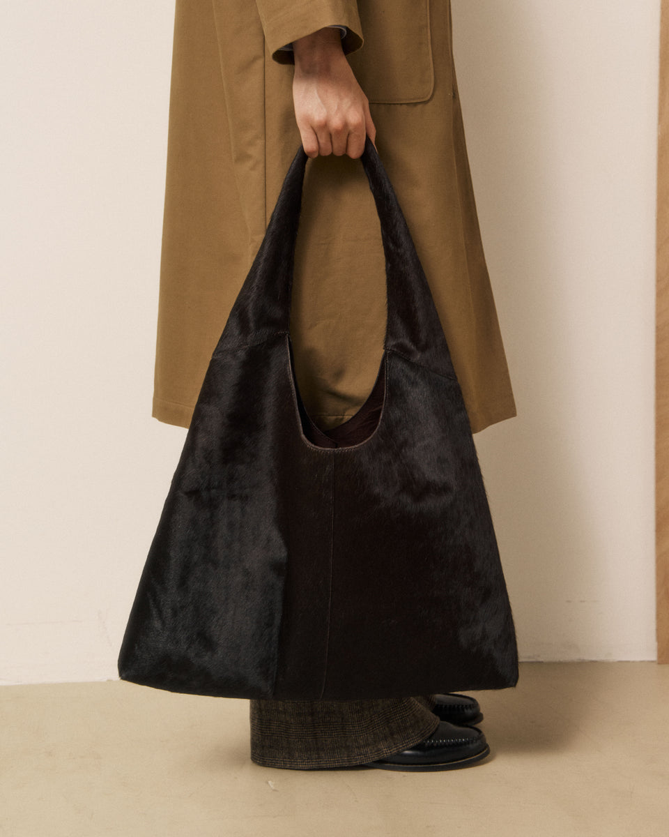 Atom Women's Brown Leather Bag - Image principale