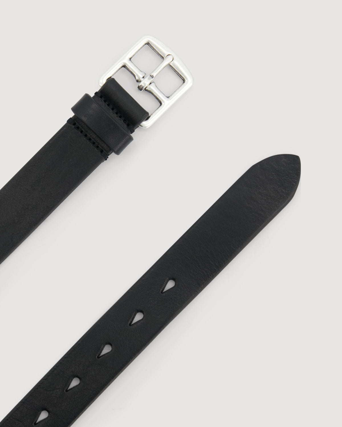 Ceinture Homme en Cuir Noir Austin