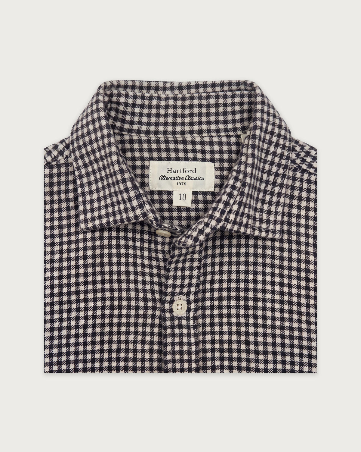 Chemise Garçon en Flanelle à Carreaux Bleu Marine Paul