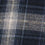 Dameshemd van blauw geruite viscose Cinema
