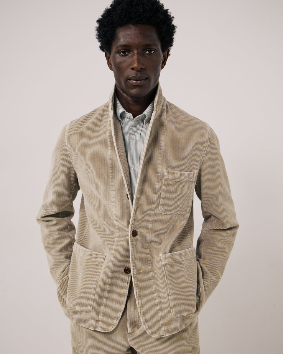 Veste Homme en Velours Côtelé Sable Julian - Image 3