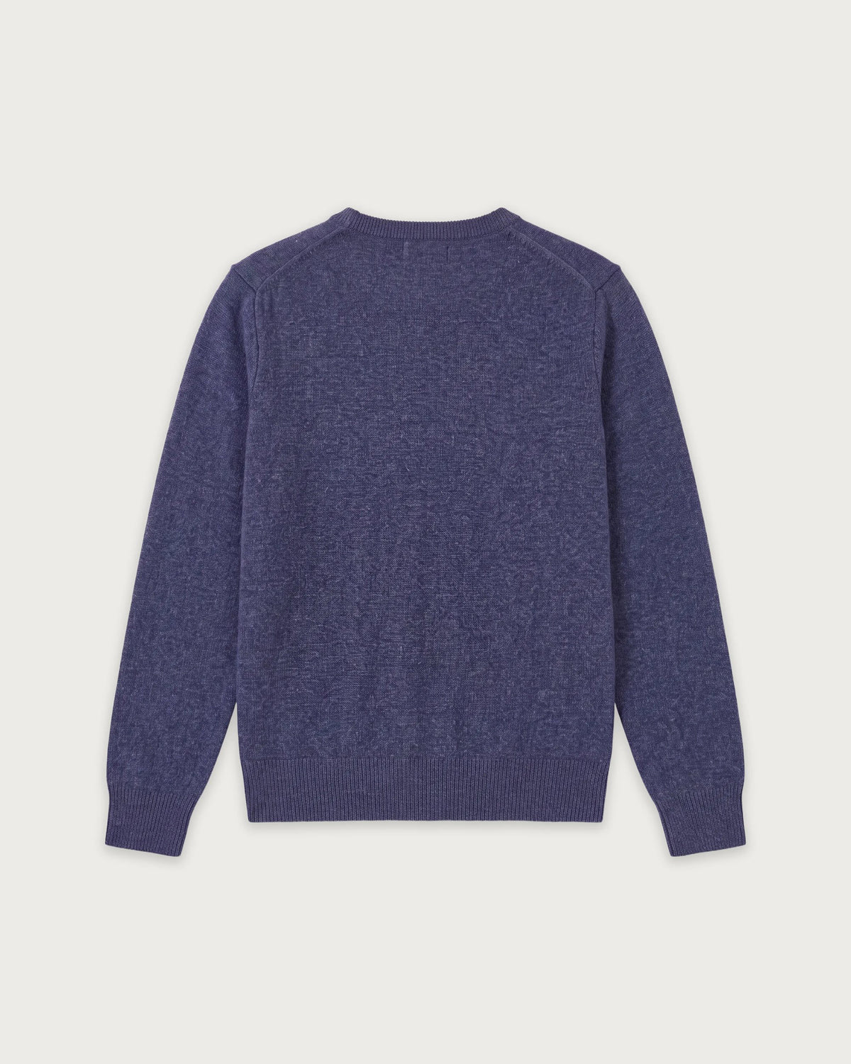 Pull Garçon en Laine & Cachemire Bleu Indigo Crew