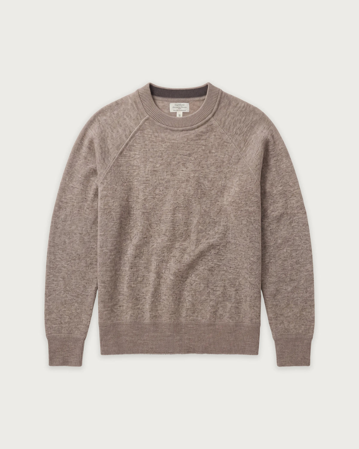 Pull Garçon en Laine & Cachemire Beige Naturel