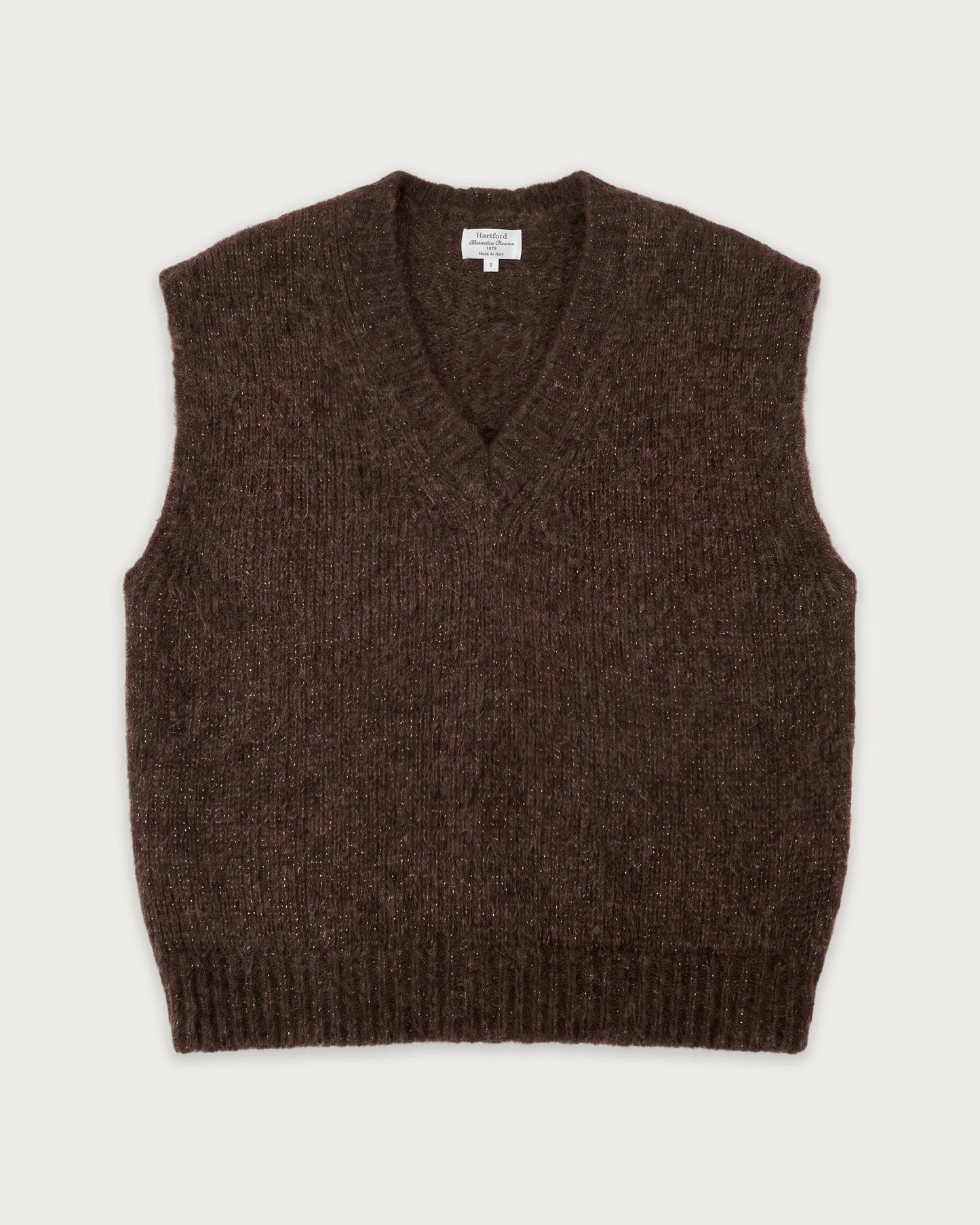 Miora Women's Chocolate Alpaca & Merino Wool Sweater