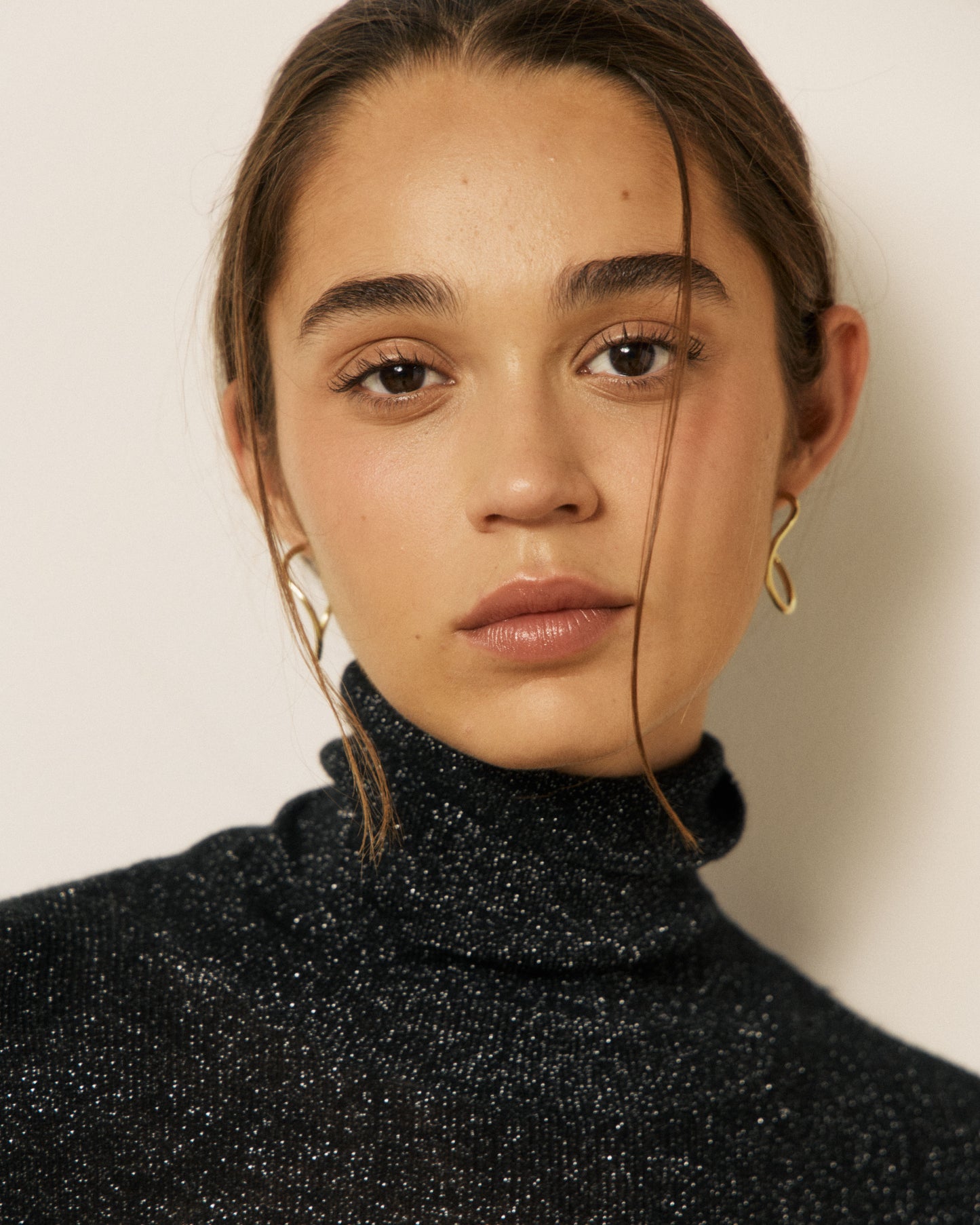 Pull Femme en Laine Superfine Noir Myliade