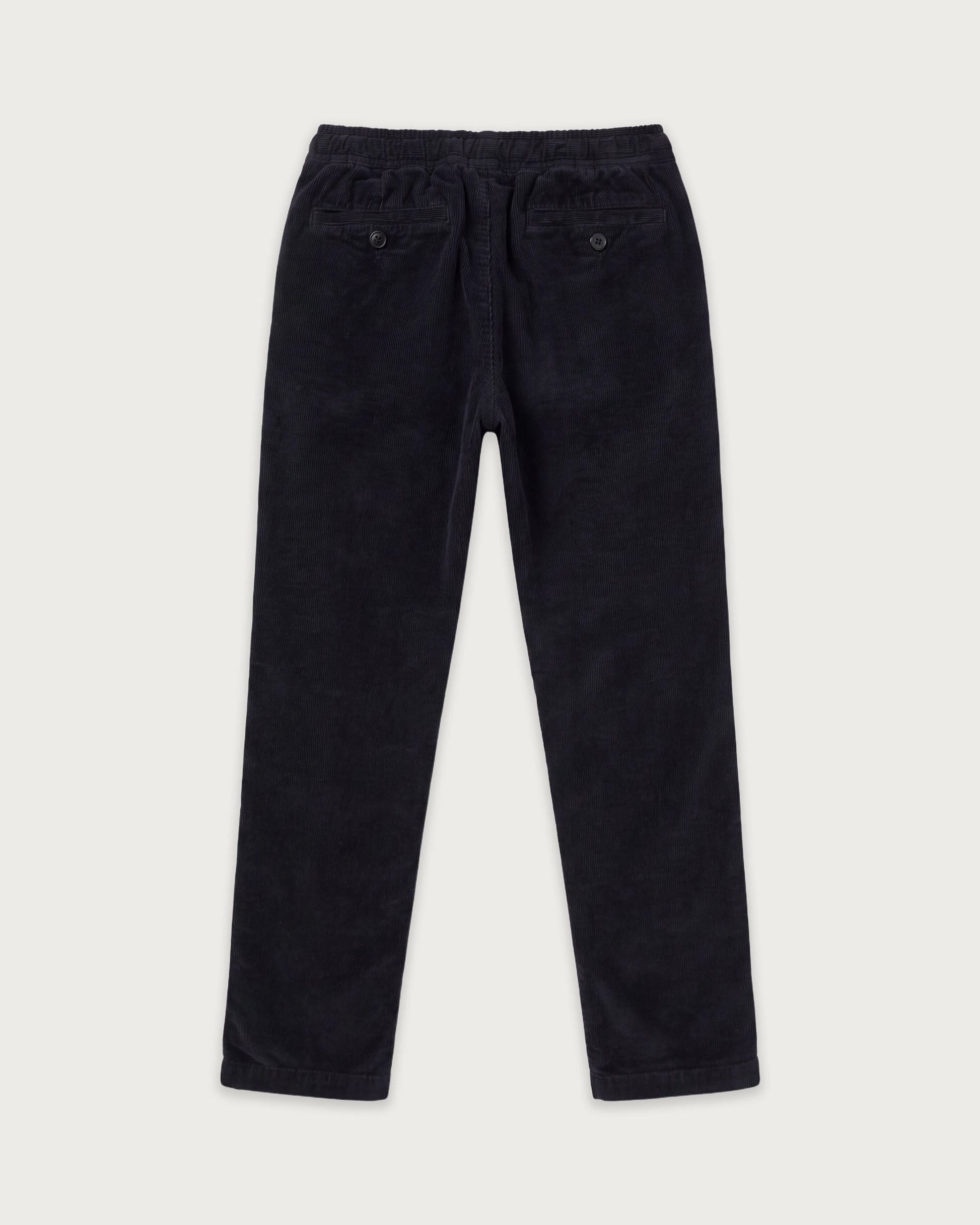 Pantalon Garçon en Velours Côtelé Carbone Gym
